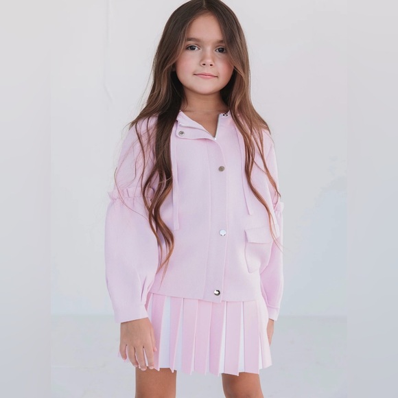 Aleeza Paris Other - Aleeza Paris Mini Rosee Zippered Cardigan